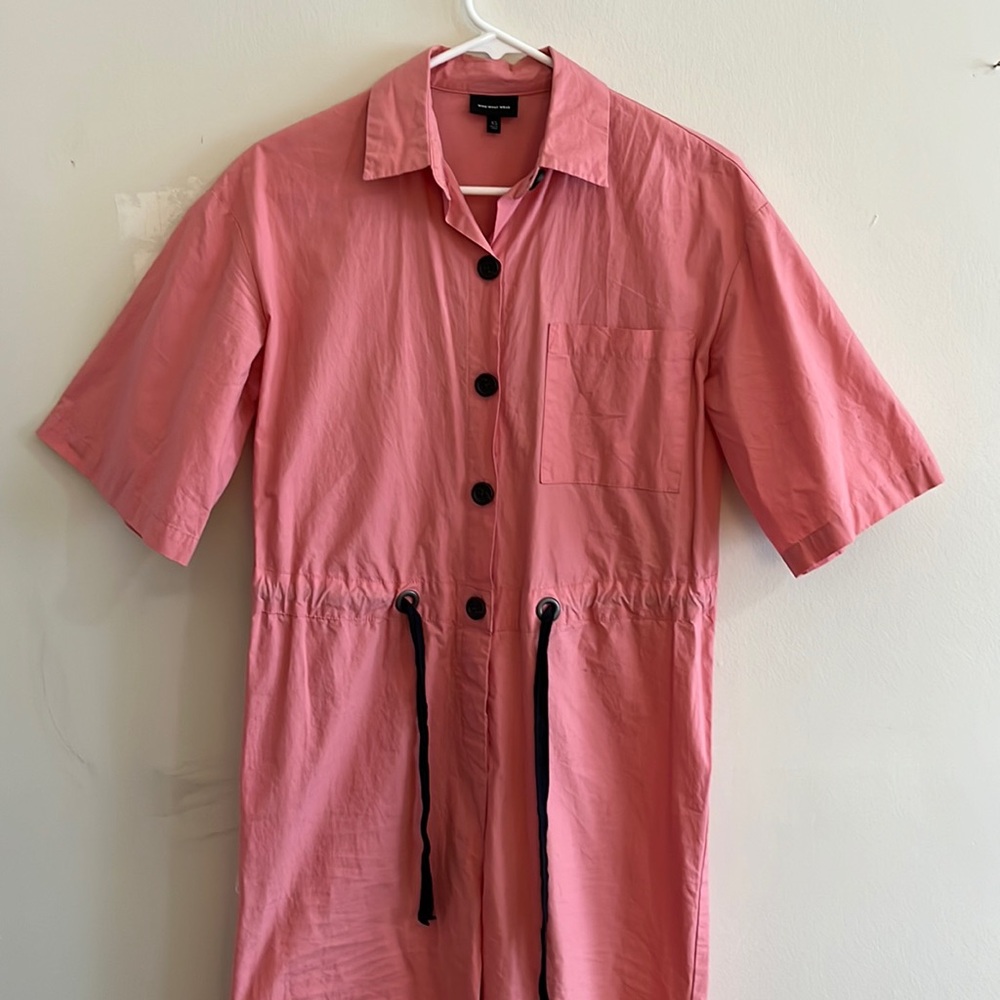 Who What Wear Pink Work Jumpsuit Size XS